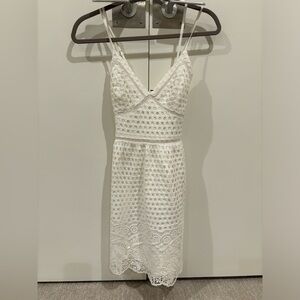 Abercrombie and Fitch - White- Lace Dress- Small
